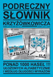 : Podręczny Słownik Krzyżówkowicza - Nr 62 - ebooki