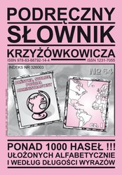: Podręczny Słownik Krzyżówkowicza - Nr 64 - ebooki